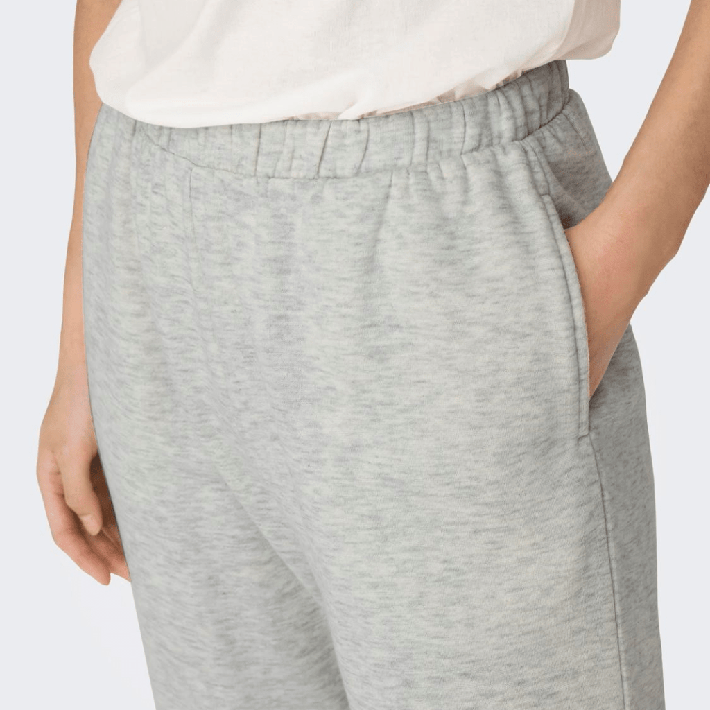 ONLY - SWEATBUKSER - DIANA 15307788 - LIGHT GREY MELANGE