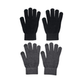 ONLY - 2-PAK HANDSKER - MAGIC 15266400 - SORT & GRÅ