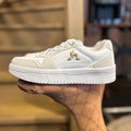 LE COQ SPORTIF - SNEAKERS - BILLIE 2422894 - OPTICAL WHITE/GOLD
