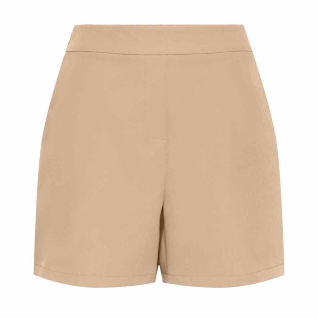 PIECES - SHORTS - BOSSY 17146360 - SILVER MINK