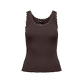 ONLY - TANKTOP - SARA SHARAI 15345994 - CHOCOLATE TORTE