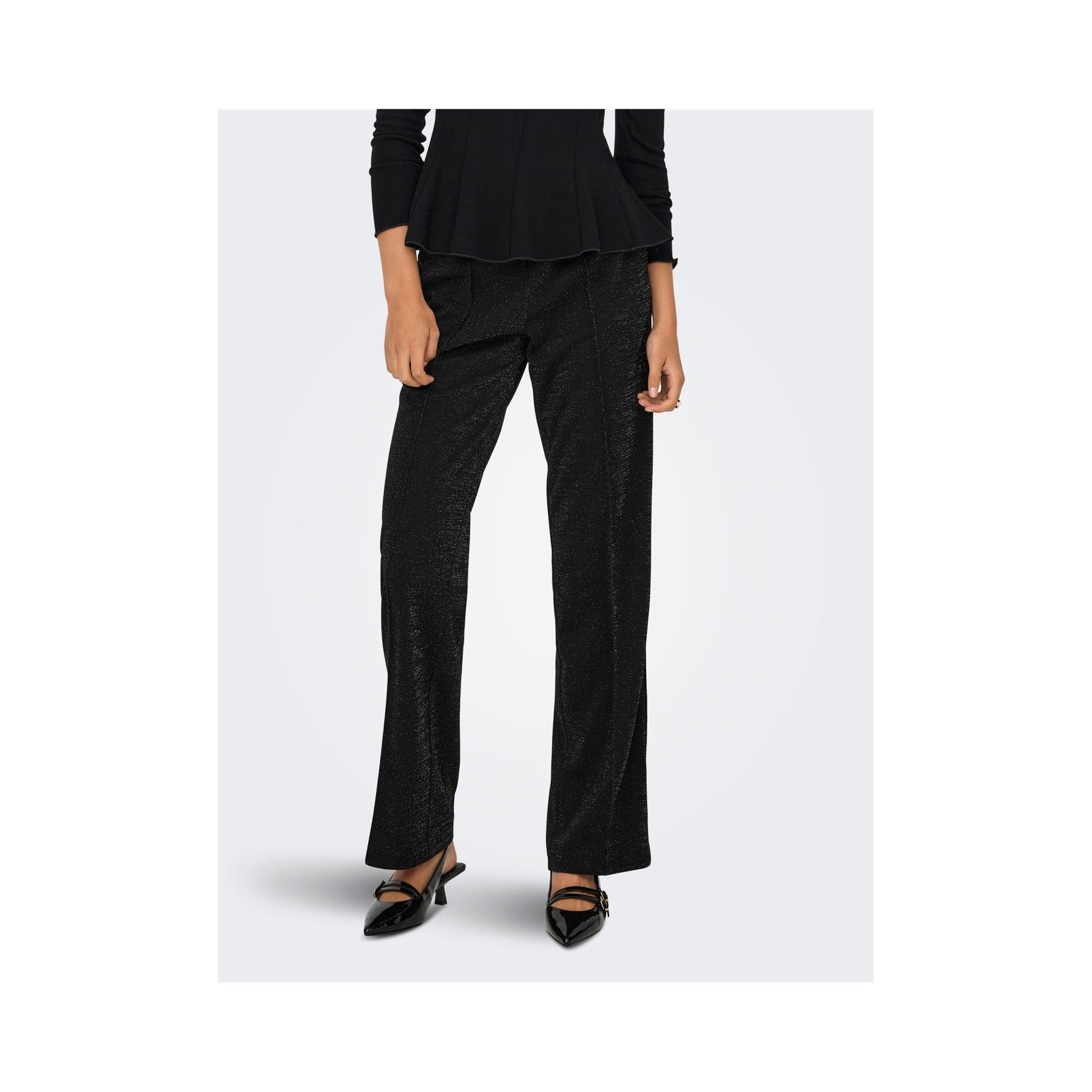 ONLY - BUKS - POPTRASH-SUKI ALYA 15362221 - BLACK/SILVER LUREX