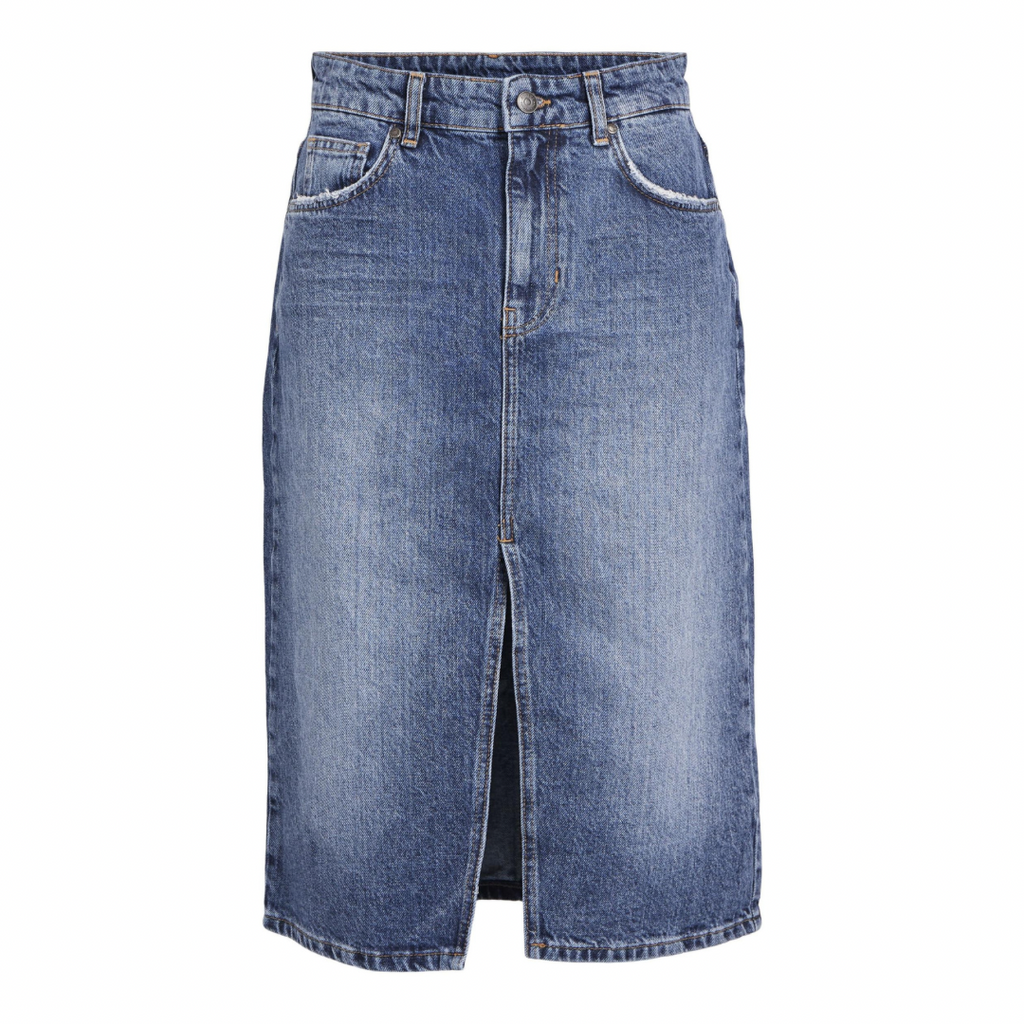 OBJECT - NEDERDEL - HARLOW 23043873 - MEDIUM BLUE DENIM