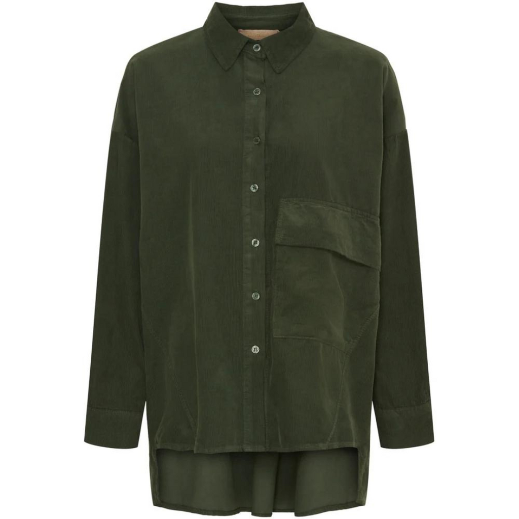 MARTA DU CHATEAU - SKJORTE - GISELLE 248056 - MILITARY