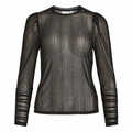 VILA - BLUSE - RANVA 14090217 - SORT/SØLV