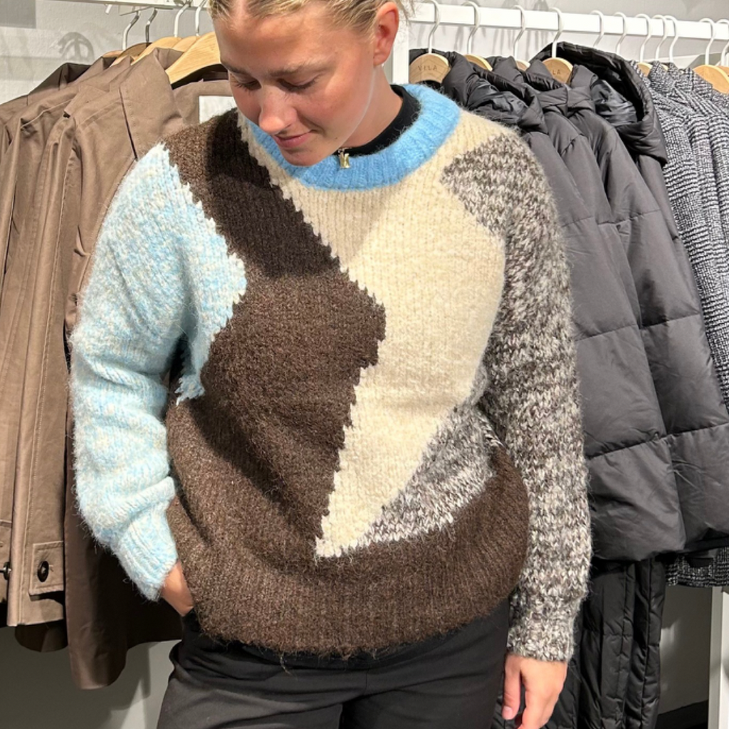 ONLY - STRIK - SANTOS  -  15328139 - DUST BLUE/BROWN