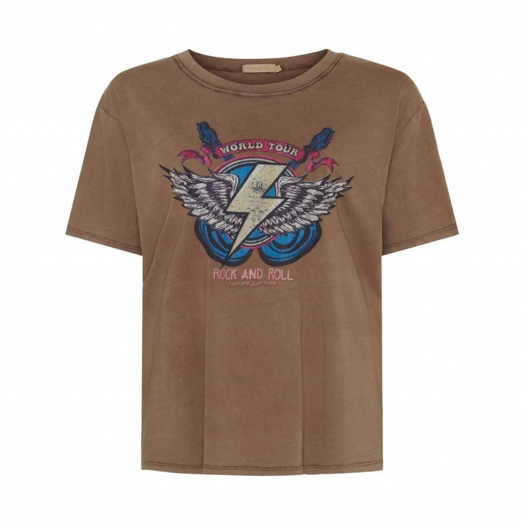 MARTA DU CHATEAU - T-SHIRT - INGE 0532 - MORO