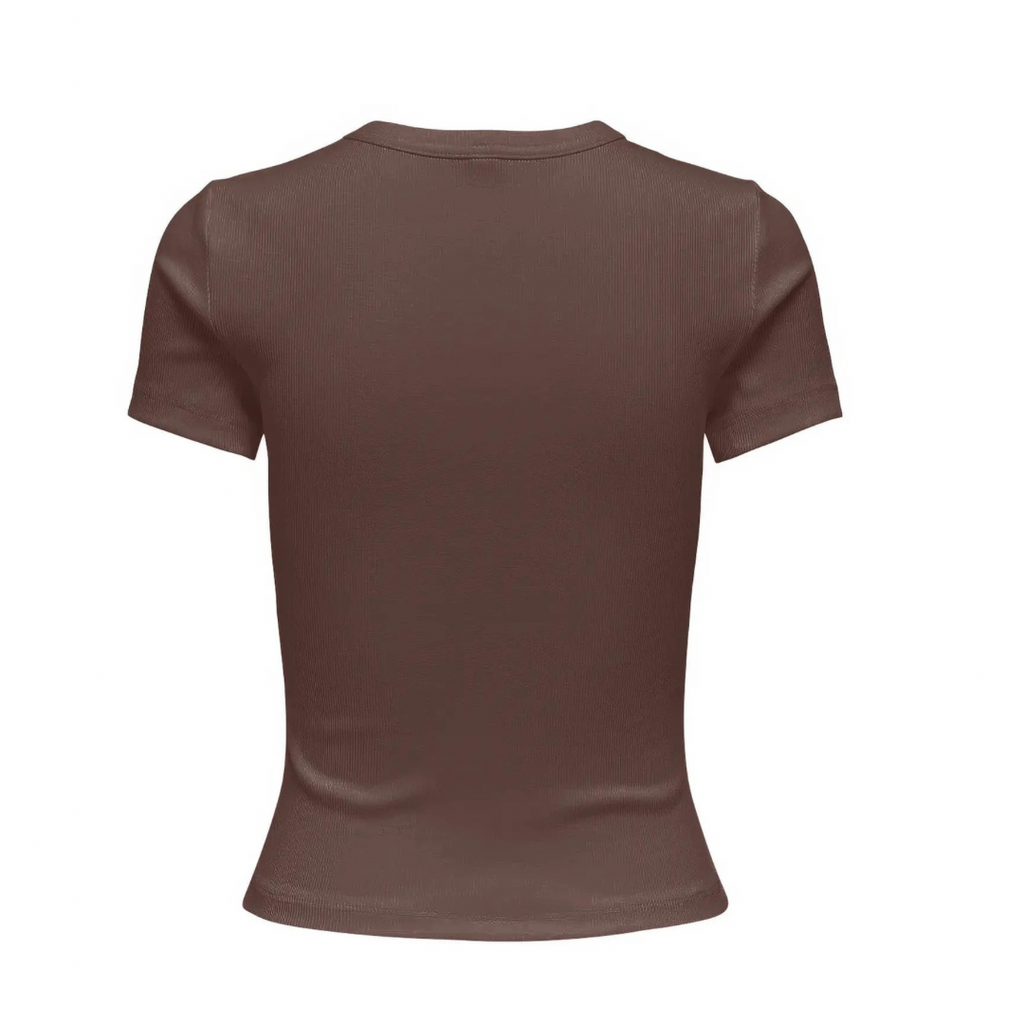 ONLY - T-SHIRT - VAL 15369240 - CHOCOLATE MARTINI