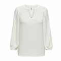 ONLY - BLUSE - SANDRA 15293379 - CLOUD DANCER