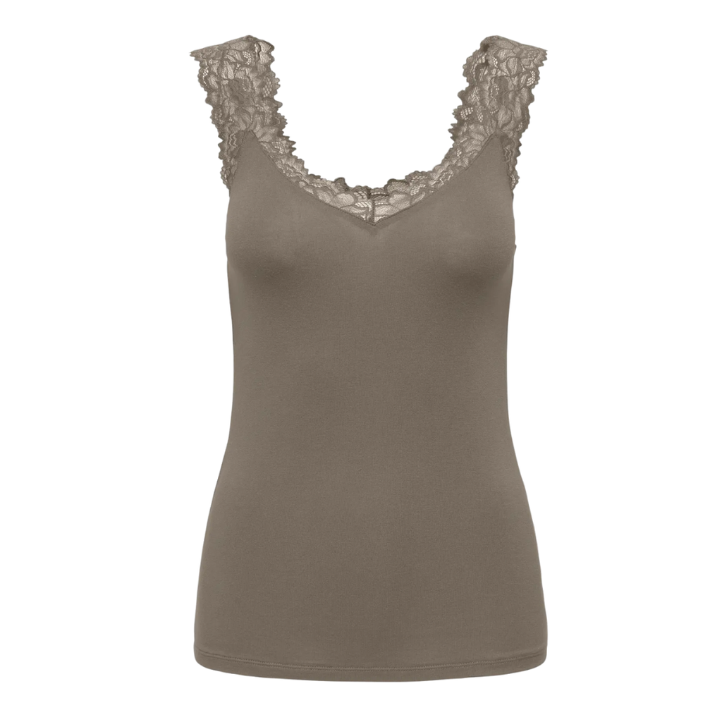 ONLY - TOP - FREE 15367470 - WALNUT