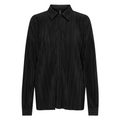 ONLY - SKJORTE - PERY PLISSÉ 15368181 - SORT