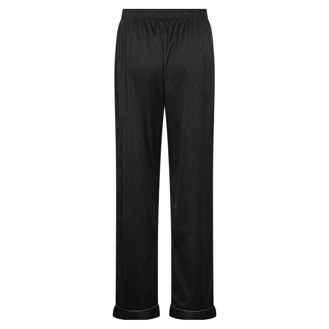 HYPE THE DETAIL - SATIN PYJAMAS - 3800439 - SORT