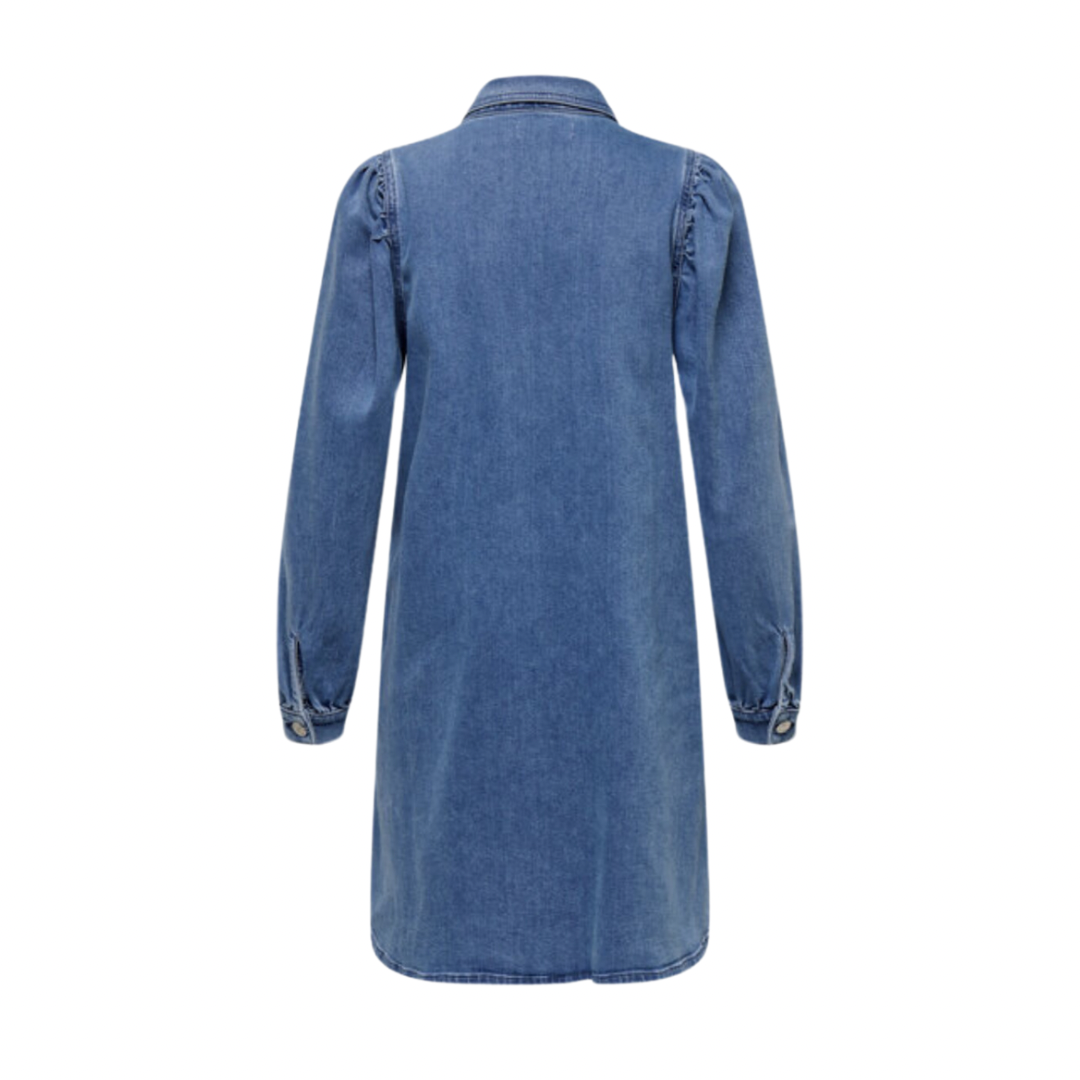 ONLY - DENIMKJOLE - ALMA 15345570 - MEDIUM BLUE DENIM