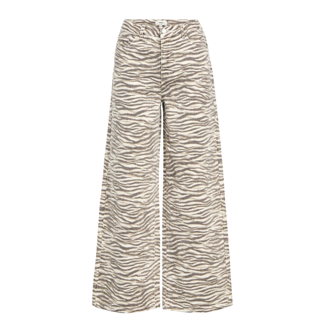OBJECT - JEANS - SERISA 23046978 - SANDSHELL/MOREL ZEBRA