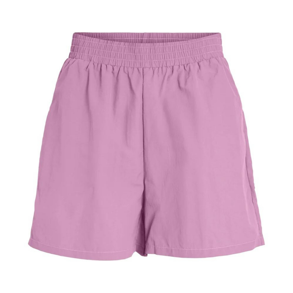VILA - SHORTS - NEW NYLLIE 14085240 - PASTEL LAVENDER