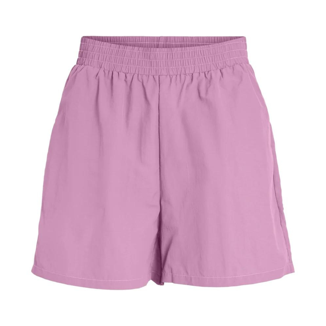 VILA - SHORTS - NEW NYLLIE 14085240 - PASTEL LAVENDER