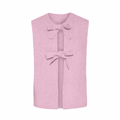 PIECES - VEST - SILLY 17156680 - ROSEATE SPOONBILL MELANGE