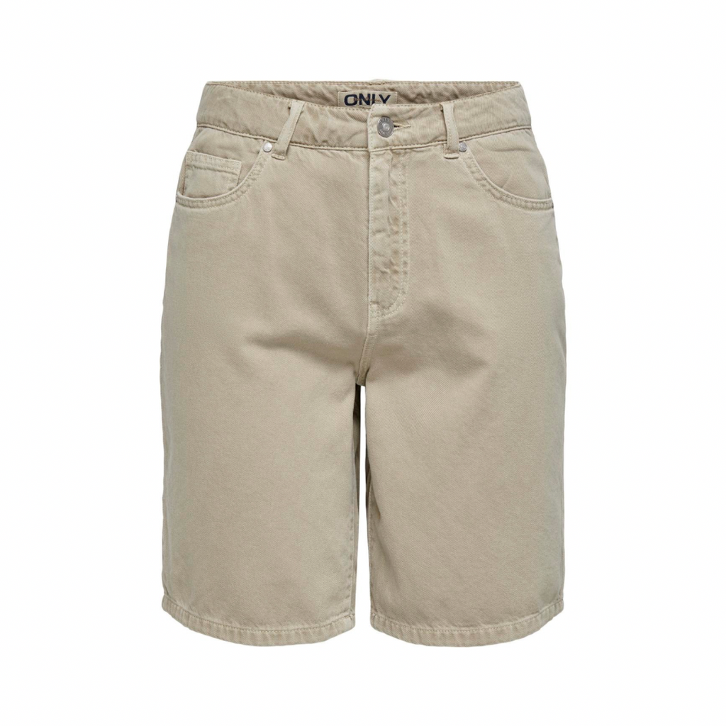 ONLY - BERMUDA SHORTS - SILLA 15327036 - PLAZA TAUPE
