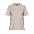 PIECES - T-SHIRT - RIA 17140802 - SILVER GRAY