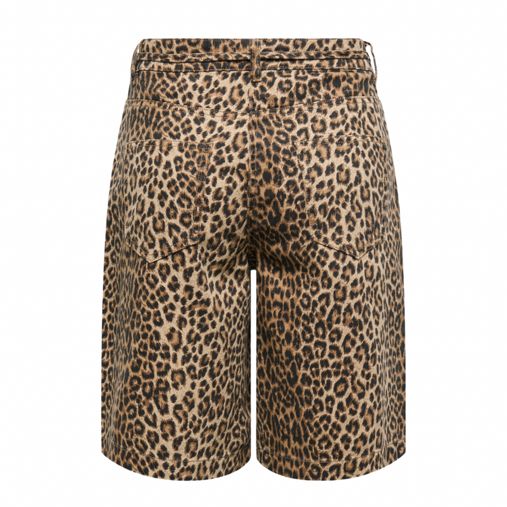 ONLY - BERMUDA SHORTS - NAOMI STRING 15351037 - TOASTED COCONUT/LEO