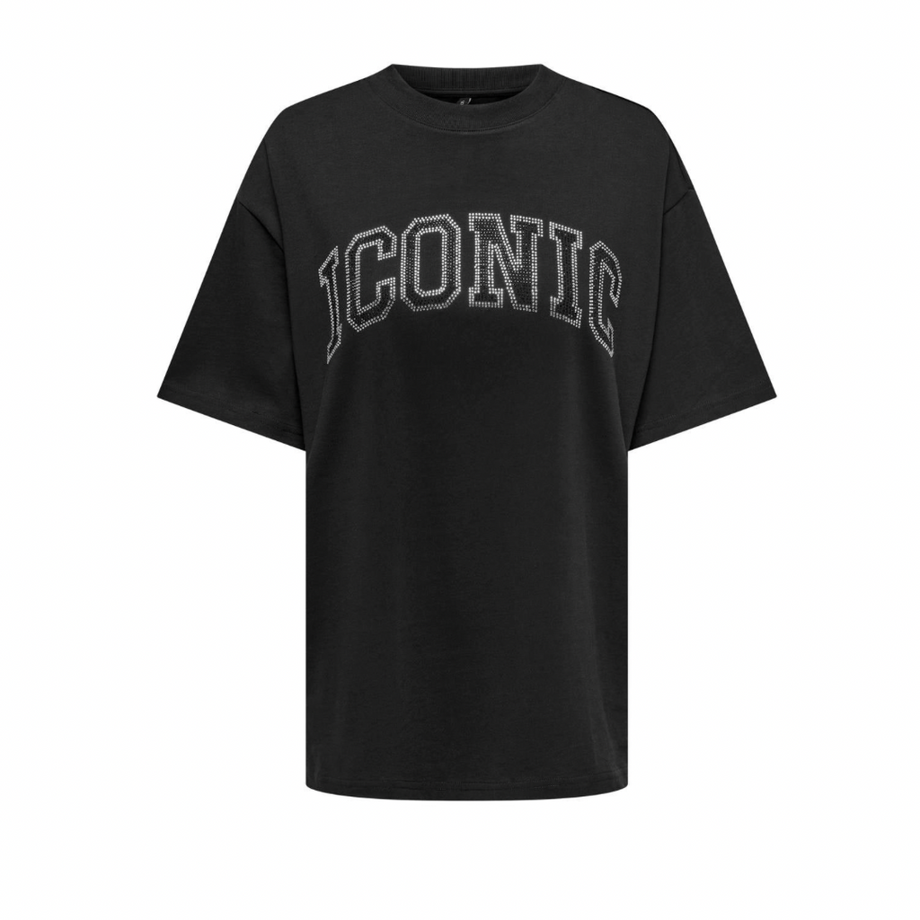 ONLY - T-SHIRT - RIRI 15329778 - BLACK/ICONIC