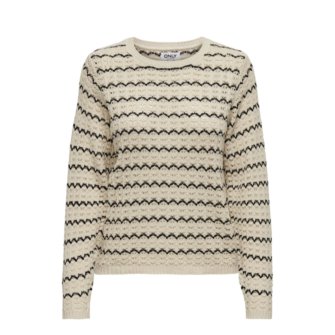 ONLY - STRIK - ASA 15324522 -  BIRCH STRIPES/BLACK