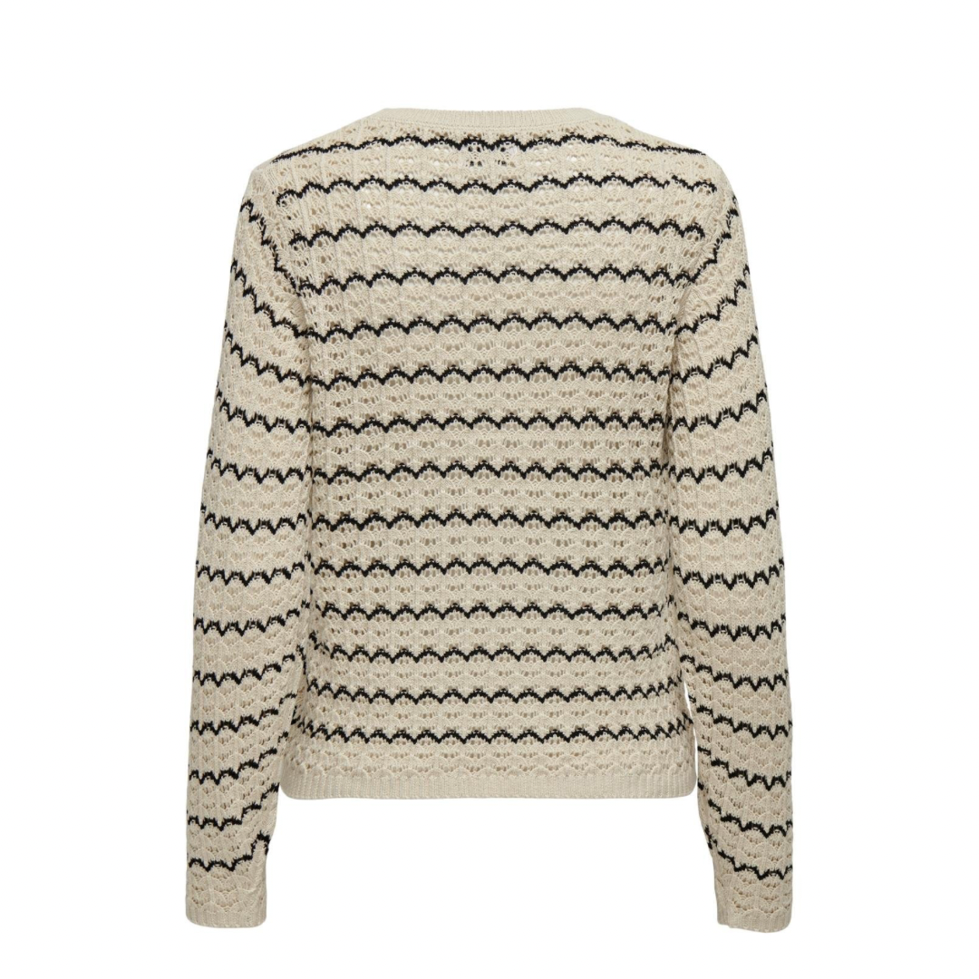 ONLY - STRIK - ASA 15324522 -  BIRCH STRIPES/BLACK