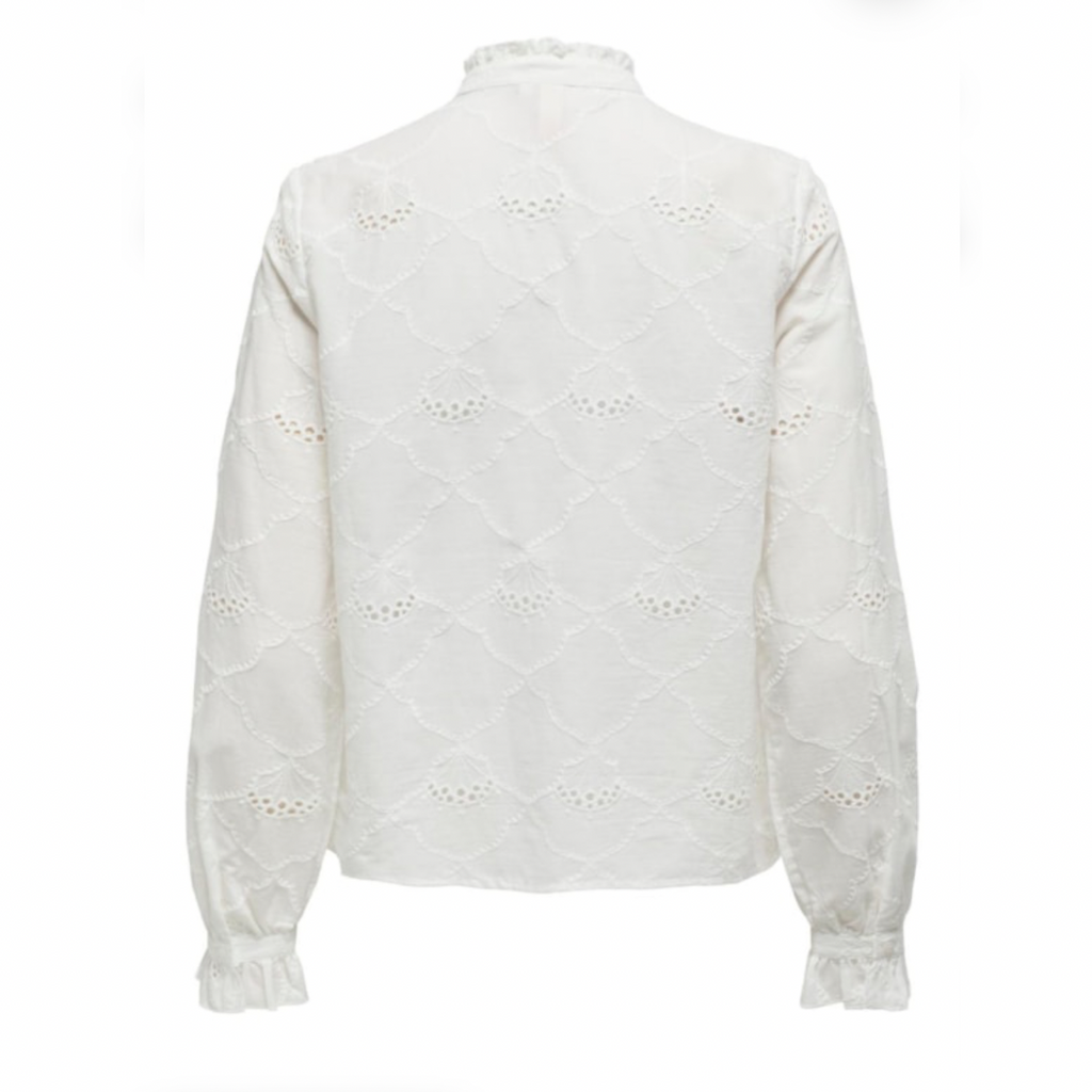 ONLY - SKJORTE - NEW VANESSA 15328875 - CLOUD DANCER