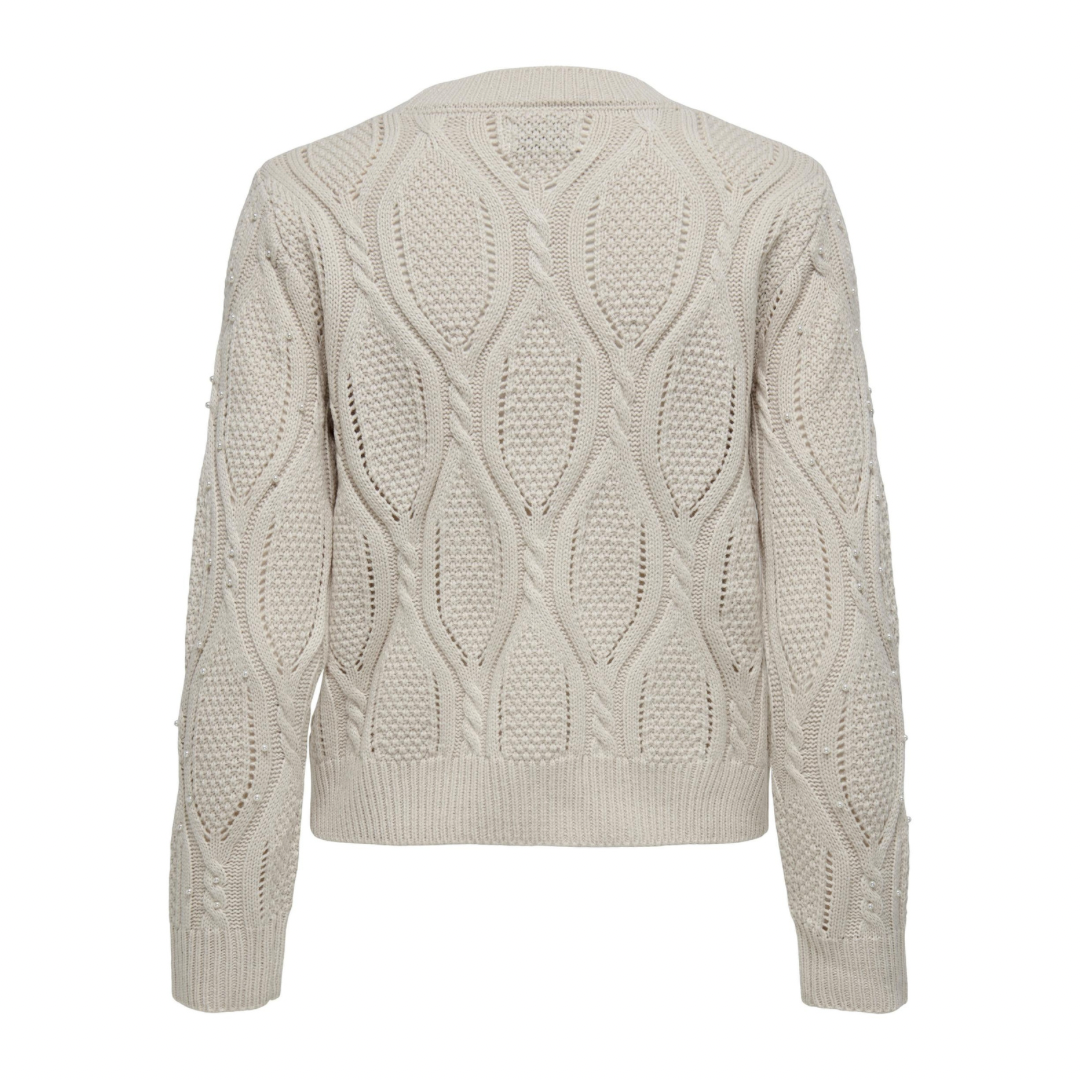 ONLY - STRIK - CAROLINA LS PEARL -  15309062 - PUMICE STONE