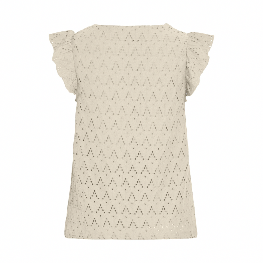 VILA - TOP - MALINA 14104110 - BIRCH