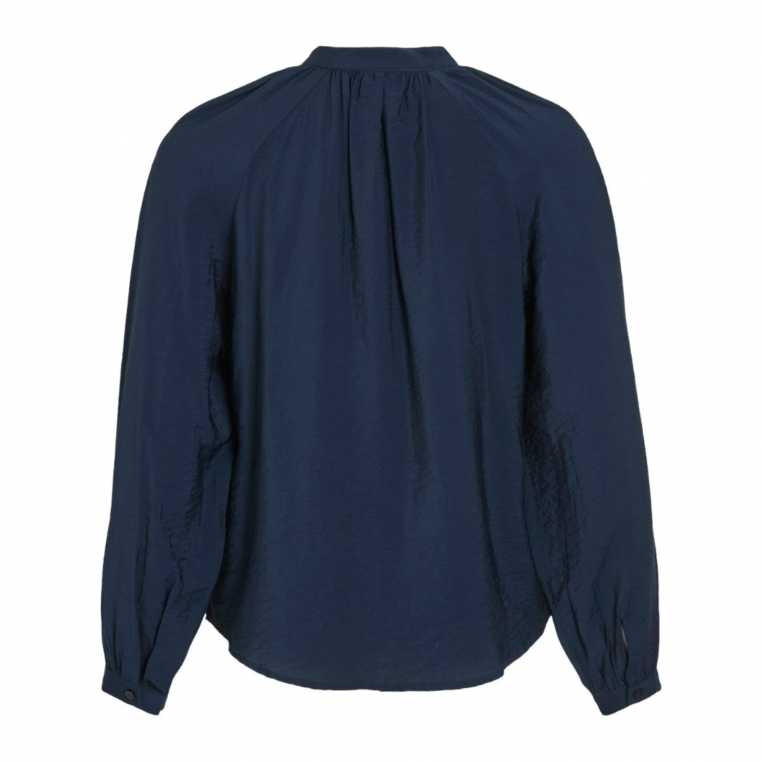 VILA - SKJORTE - DOGMA 14098737 - NAVY