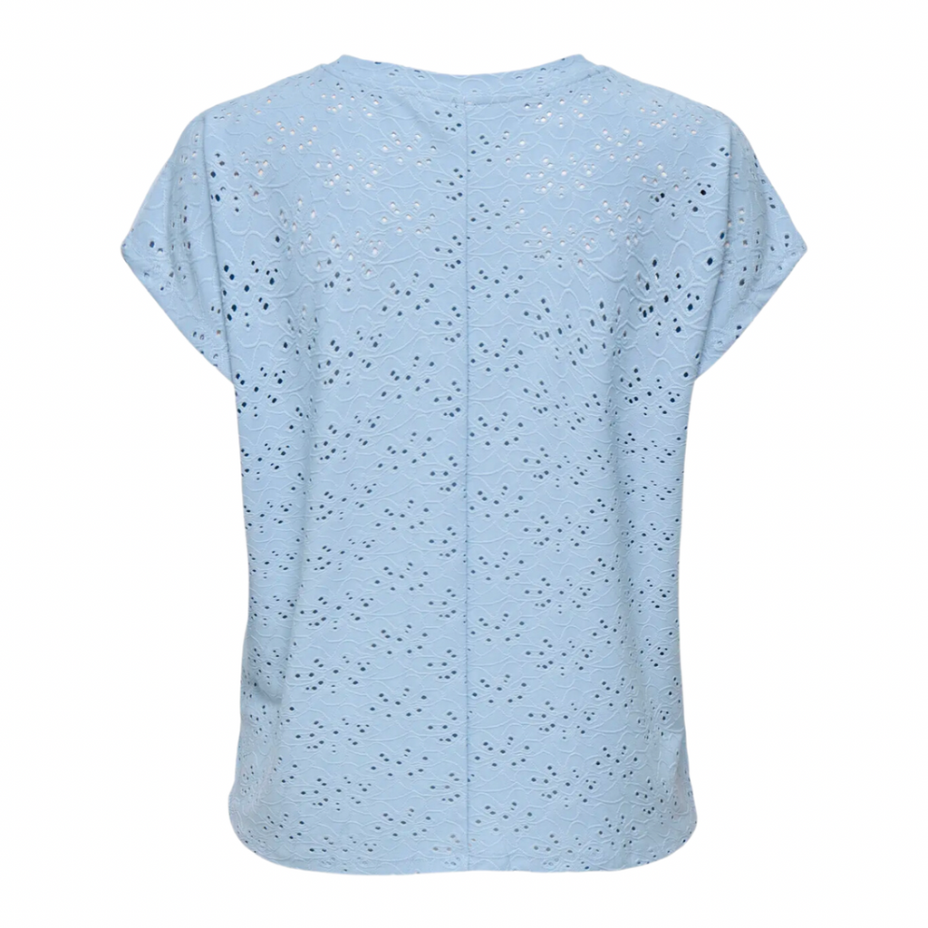 ONLY - T-SHIRT - SMILLA 15231005 - SOFT CHAMBRAY