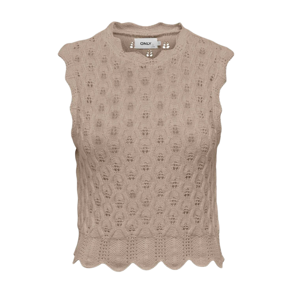 ONLY - TOP - LUNA 15291602 - FEATHER GRAY
