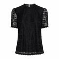 PIECES - BLONDE TEE - OLLINE  - 17148711 - SORT