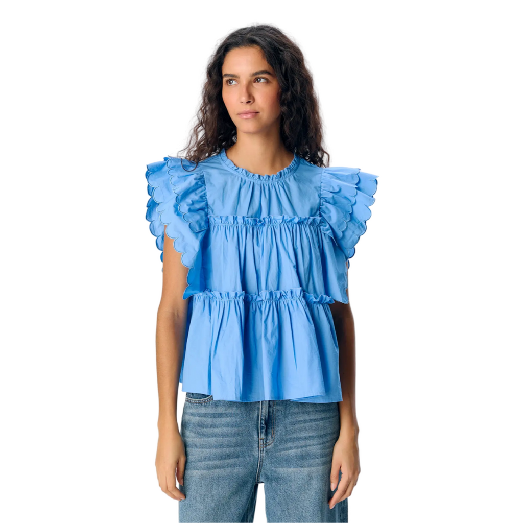OBJECT - TOP - HOPE 23044943 - CORNFLOWER BLUE