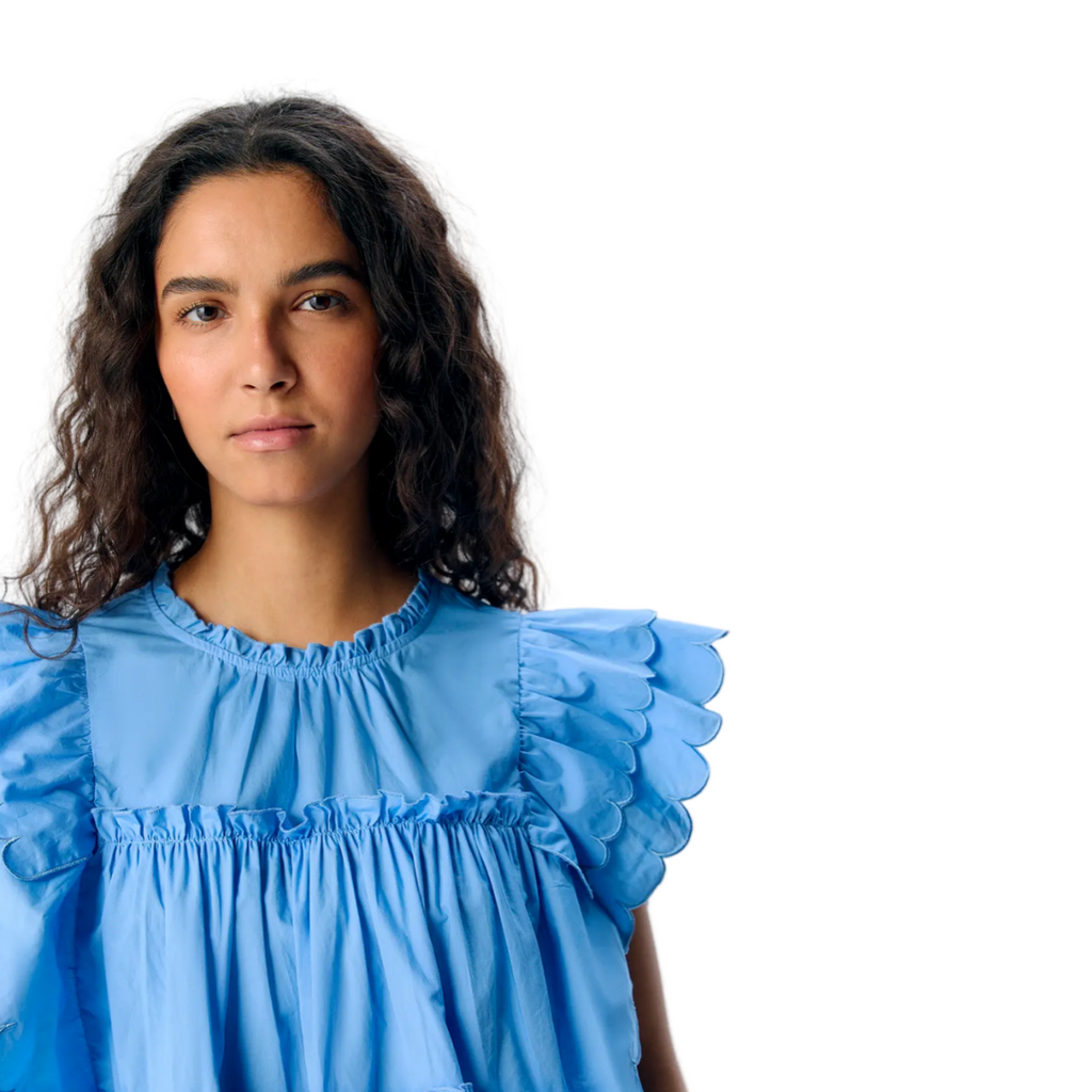 OBJECT - TOP - HOPE 23044943 - CORNFLOWER BLUE
