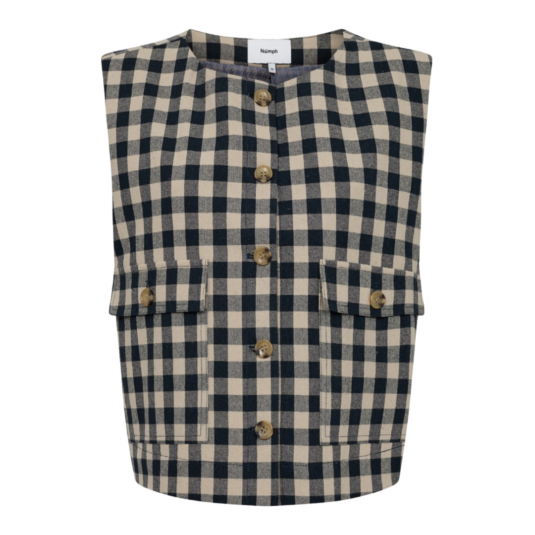 NÜMPH - VEST - CHIKKA 706016 - DARK SAPPHIRE