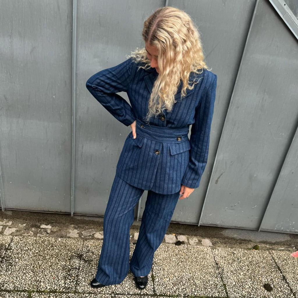 GLOBAL FUNK - JEANS - CIENNE FANASEA 73318796 - YULLO STRIPE