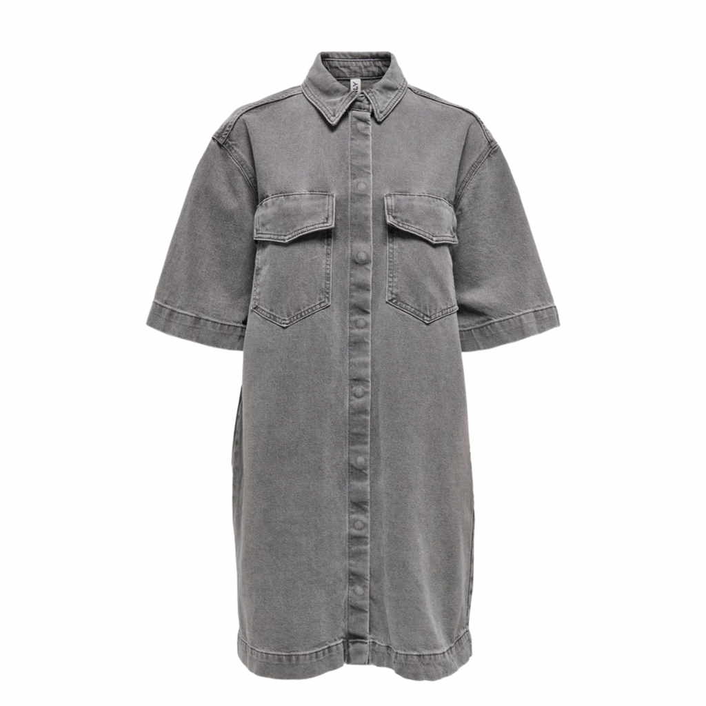 ONLY - DENIM KJOLE - SOPHIE 15327766 - MEDIUM GREY DENIM