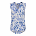 ONLY - TOP - JETTE 15348709 - CLOUD DANCER/BLUE MILLE FLOWER