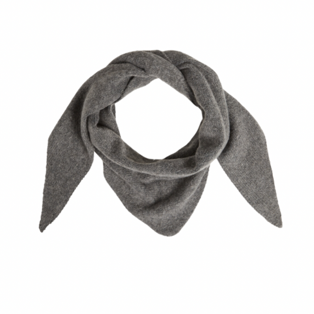 VILA - TØRKLÆDE - LOLA 14094569 - MEDIUM GREY MELANGE