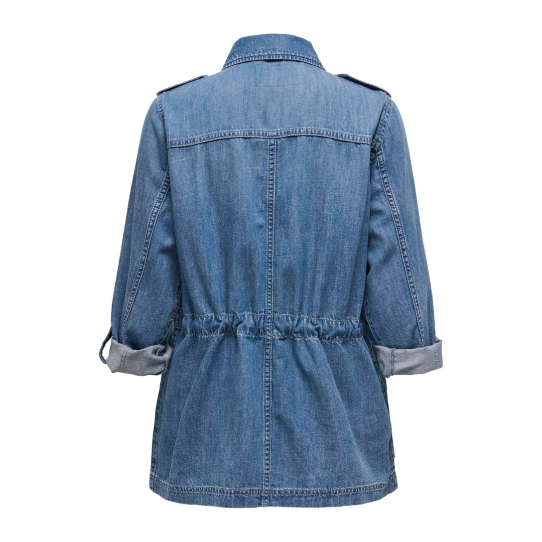 ONLY - JAKKE - KENYA UTILITY 15340054 - MEDIUM BLUE DENIM