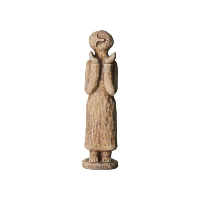 MOODFOLK - SKULPTUR H33 - CHETT 535084 - BROWN