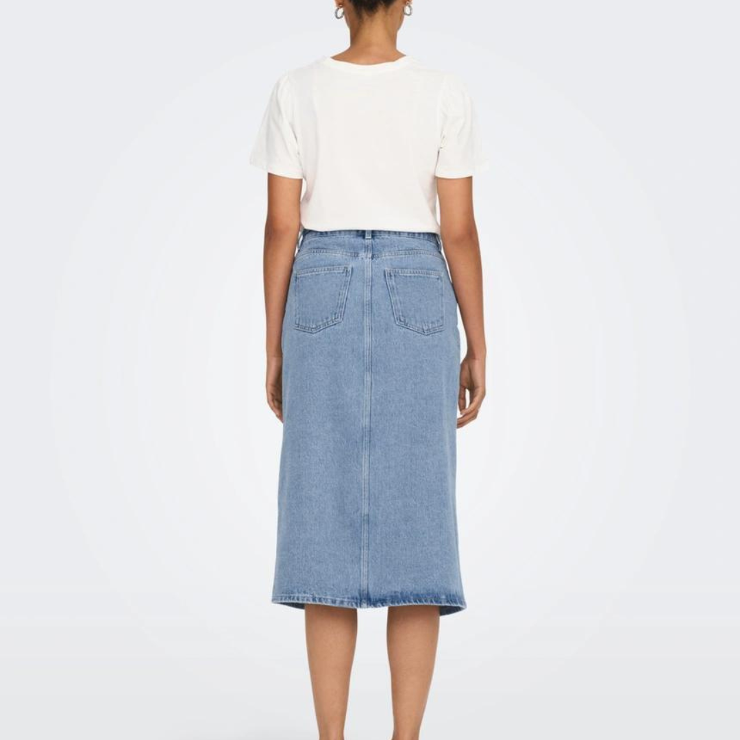 ONLY - NEDERDEL - BIANCA 15319268 - LIGHT BLUE DENIM