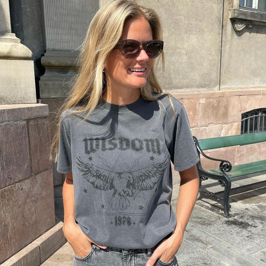 MBYM - T-SHIRT - WISDOM MEINO - ARSENIC GREY