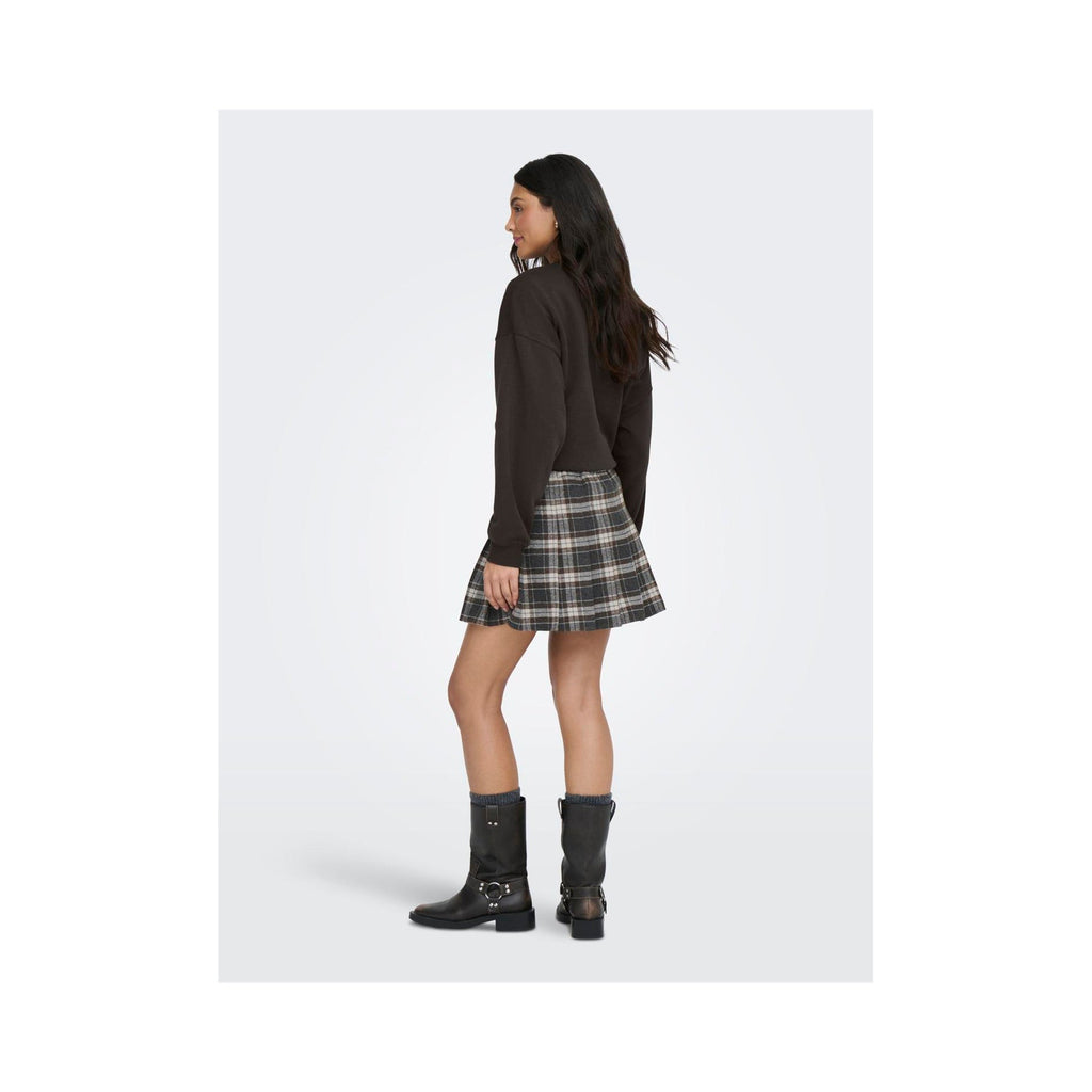 ONLY - NEDERDEL - CHELSEA CHECK 15328841 - BLACK/WHITE