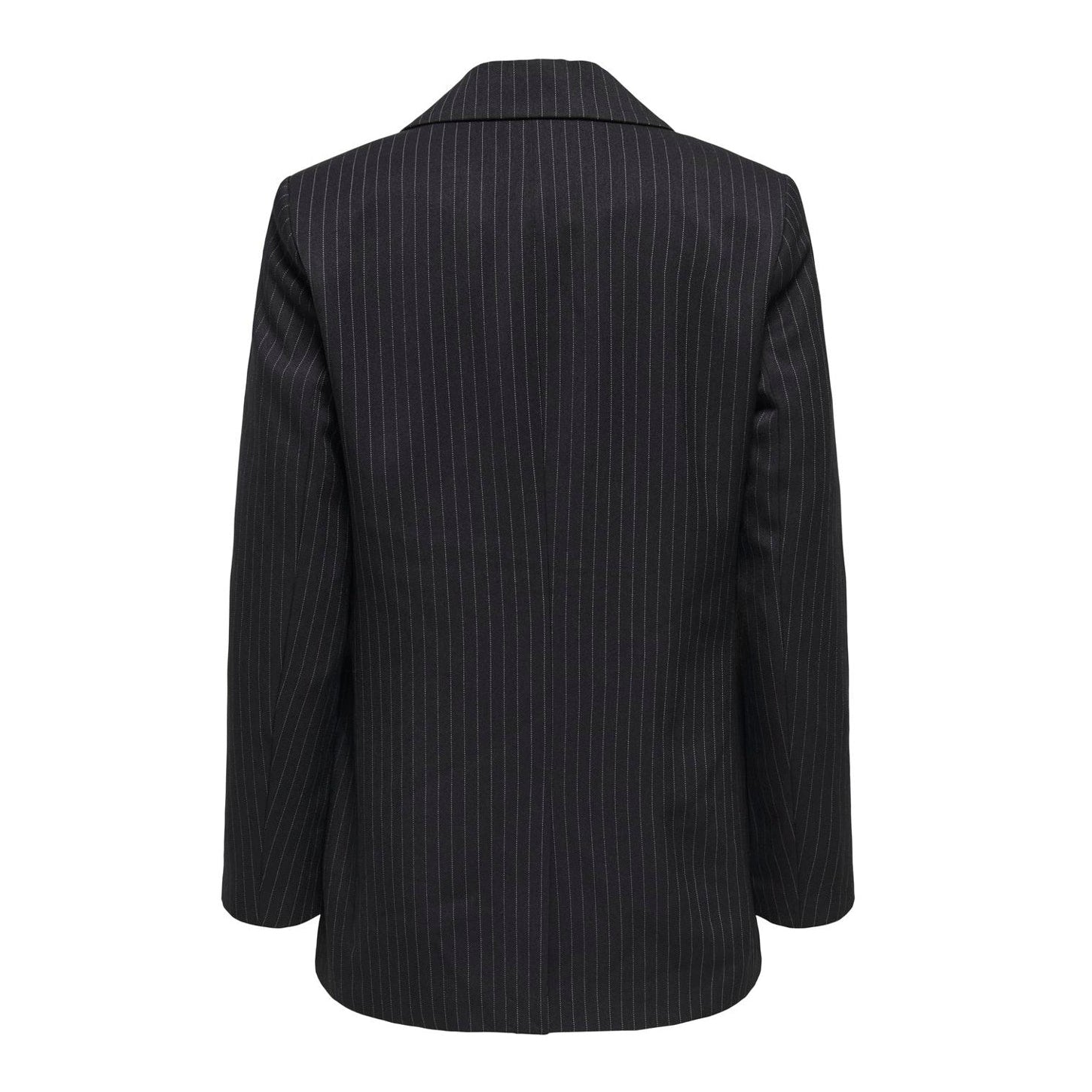 ONLY - BLAZER - REINA 15311367 - BLACK/CLOUD DANCER PINSTRIPES