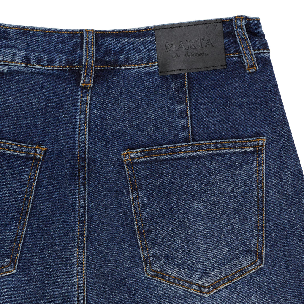 MARTA DU CHATEAU - JEANS - SAYLA MDC221-8523 - BLUE DENIM