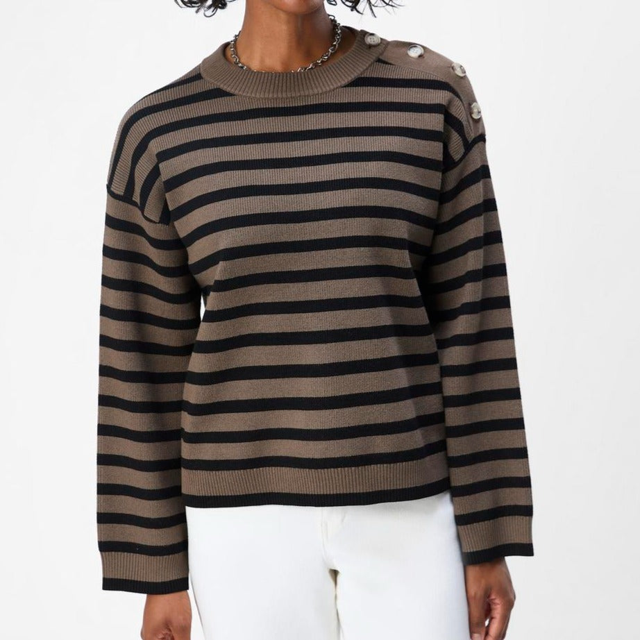 OBJECT - STRIK - ELLY 23044624 - MOREL/STRIPES BLACK