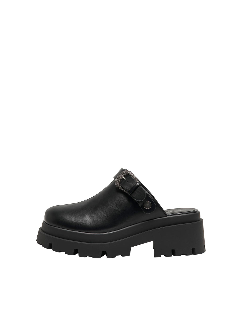 ONLY - SKO - DOJA-6 PU CLOG -  15320042 - SORT